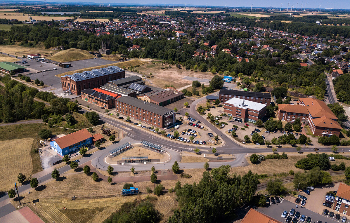 Luftbild Gigaparkgelände